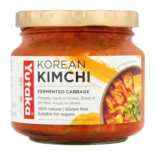 Yutaka Korean Kimchi Fermented Cabbage 180g (Pack of 2)