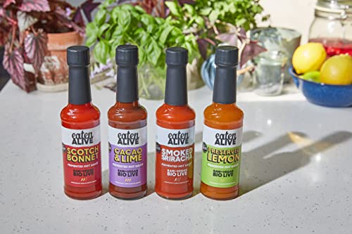 Eaten Alive Award Winning Fermented Hot Sauce - The Discovery Box (4 x 150ml)