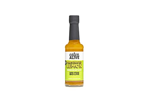 Eaten Alive - Preserved Lemon Fermented Hot Sauce (150ml) Vegan & Made In The UK - Award Winning