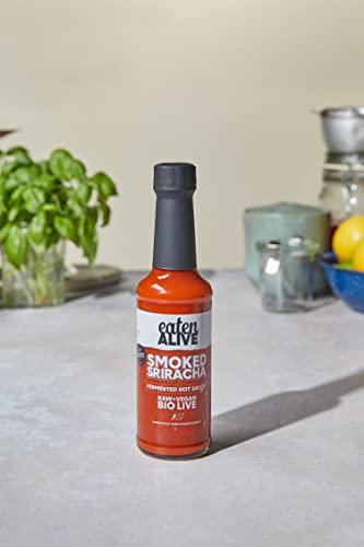 Eaten Alive - Smoked Sriracha Fermented Hot Sauce 150ml - Vegan & Made In The UK - Award Winning