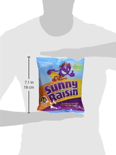 Whitworths Sunny Raisins, 14 x 14g