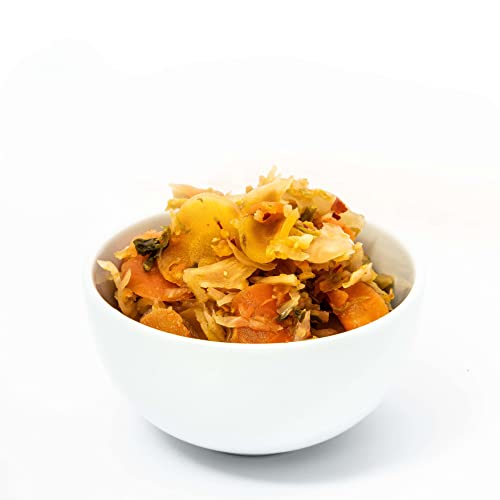 Loving Foods *Organic & Made in the UK* Kimchi (475g) Raw, Unpasteurised & Bursting with Beneficial Live Bacteria (1 x Jar)