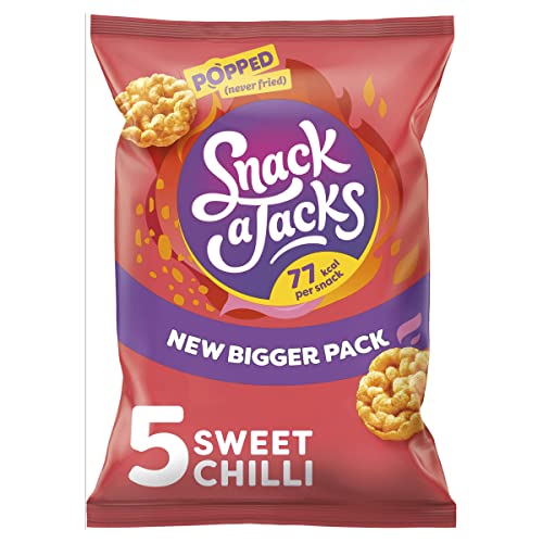 Snack A Jacks Crispy Sweet Chilli 5 X 19g