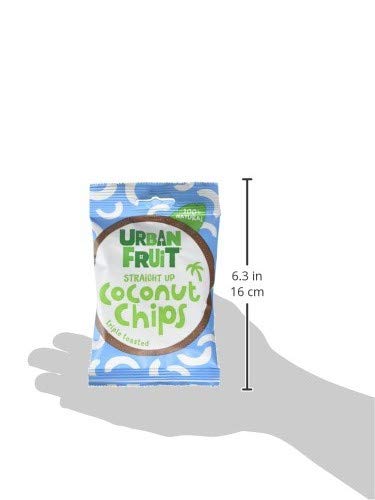 URBAN FRUIT Coconut Chips - Snack Pack - Vegan Snack - 14 x 25 g