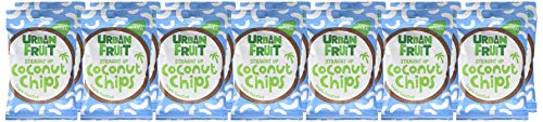 URBAN FRUIT Coconut Chips - Snack Pack - Vegan Snack - 14 x 25 g