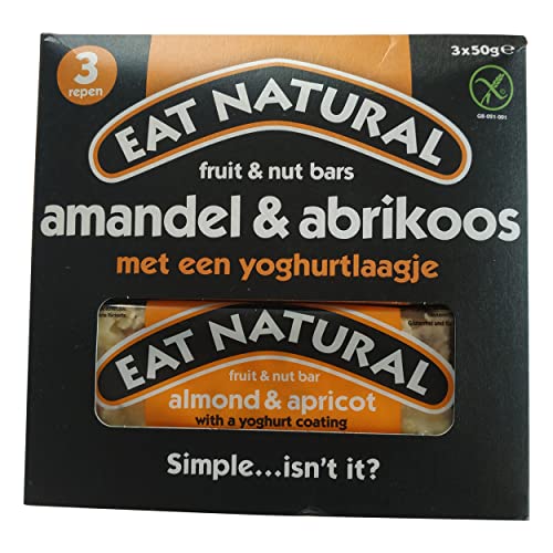 Eat Natural Bars Almond & Apricot, 3x50g
