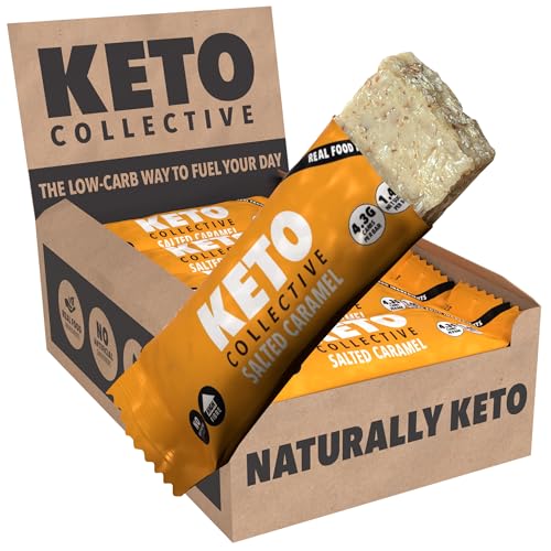 Keto Collective Salted Caramel Bars - Improved Recipe