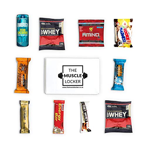 Protein bar snack box whey protein Isolate protein cookies healthy snacks low calorie protein snacks selection packs low carb high protein flapjack bars The Muscle Locker