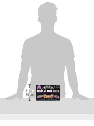 Eat Natural Bars – 20 Assorted Fruit & Nut Cereal Bars Multipack – 7x Almond & Sultana, 7x Almond & Apricot, 6x Cranberries & Macadamias – Gluten Free Snack Bars