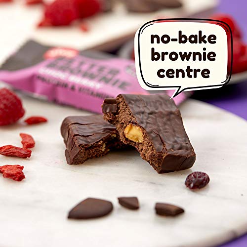Vive Better Brownie - Immunity Vitamins, Low Calorie Chocolate Treat, Healthy Vegan Snacks with Protein