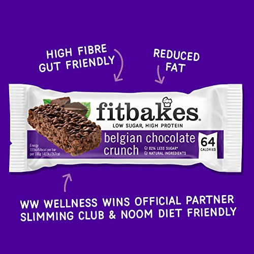 Fitbakes : 64 Calories Belgian Chocolate Mini Bars (12x19g) Diabetic Chocolate, Keto Bar Keto Chocolate, Low Carb Snack, Low Calorie Snack, Sugar Free Sweet, Sugar Free Chocolate, Fit Bake Keto Snack