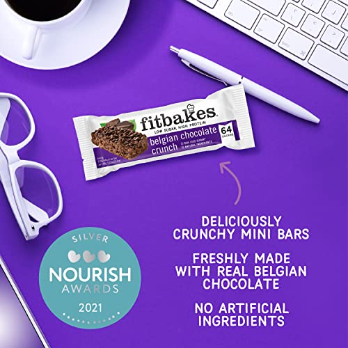 Fitbakes : 64 Calories Belgian Chocolate Mini Bars (12x19g) Diabetic Chocolate, Keto Bar Keto Chocolate, Low Carb Snack, Low Calorie Snack, Sugar Free Sweet, Sugar Free Chocolate, Fit Bake Keto Snack