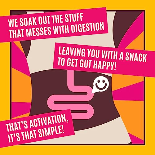 Boundless Activated Nuts and Seeds - Gut Health Mixed Nuts & Seed Mix - Smoky BBQ Sunflower Seeds, Pumpkin Seeds, Walnuts - Gluten Free Snacks Bulk, Vegan Protein Snacks, Savoury Snacks, 16 x 25g