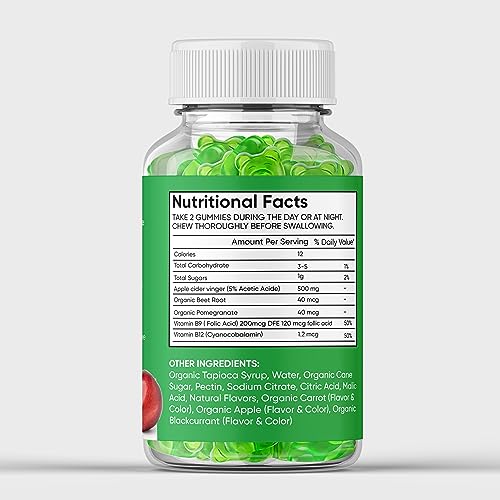 beBloomie Keto ACV Gummies for Weight & Fat Loss, Belly Fat Loss - 60 High Strength Enter into Ketosis and Lose Weight Fast with Keto Gummy Bears!