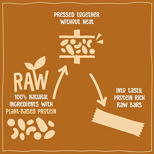 Nakd Peanut Butter Protein Bar - Vegan - Gluten Free - Healthy Snack, 45g (Pack of 16 bars)