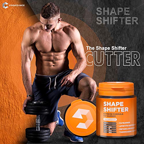 Shape Shifter Natural Fat Burner Weight Loss Tablets - 100 X Metabolism Booster, Fat Burning Pills - Weight Management for Men & Women