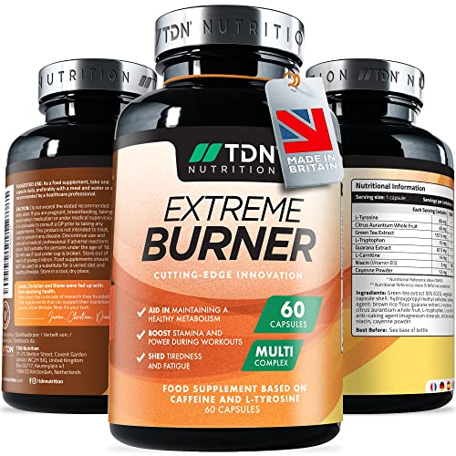 Massive 2 Months Supply - Extreme Burners - Weight Management for Men & Women - Premium Grade UK Formulated Diet Pills - Multi-Complex with 9 Key Ingredients - One A Day - Vegan - Packaging May Vary