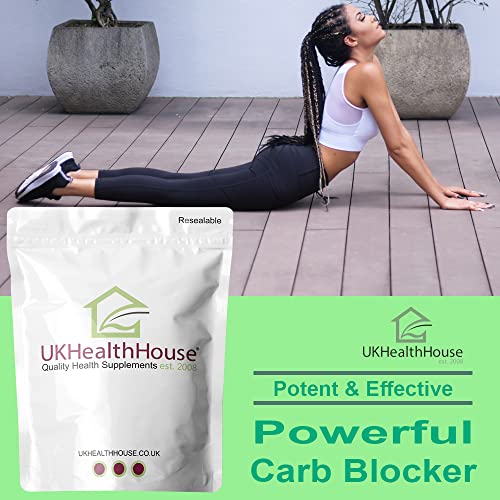 White Kidney Bean Extract 5000mg x 60 Tablet - Weight Loss, Carb Blocker, Diet Pills, Fat Absorber, High Strength Carbohydrate Control Supplement