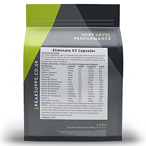 Eliminate - 90 Capsules | Thermogenic Fat Burner