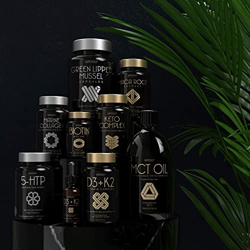 Keto Diet Pills - Advanced Keto Complex with Apple Cider Vinegar 1000mg, MCT Oil, Vitamin B12, Green Tea Extract - 120 Capsules - Keto Tablets Supplement for Men & Women - Made in The UK