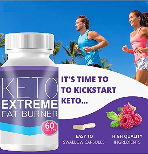 Keto Extreme Fat Burner - Best Weight Loss Support for Men & Women - 3 Monthly Supply - Fitness Hero Supplements