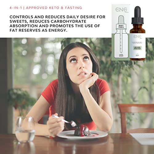 Fat Burner & Blocker BRNR21, Weight loss drops, Fat burners for women weight loss, Diet drops that work for women & men, Reduces & Controls Desire for Sweets, Sugar Substitute, Zero Calories & Natural