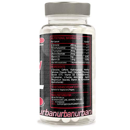 Urban Fuel T6 XPN Weight Loss Diet Pills | boosts Energy & Increases Metabolism Maintenance Levels | Fat Burners for Men & Women - 90 Slimming Pills