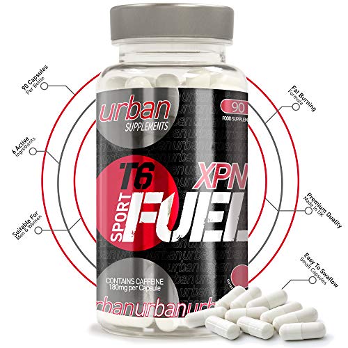 Urban Fuel T6 XPN Weight Loss Diet Pills | boosts Energy & Increases Metabolism Maintenance Levels | Fat Burners for Men & Women - 90 Slimming Pills
