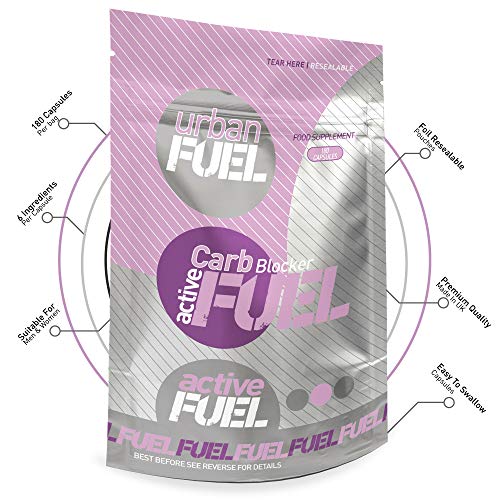 Urban Fuel Active Carb Blocker with Added Vitamin C, Chitosan & Chromium - 180 Capsules…