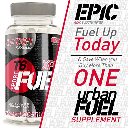 Urban Fuel T6 XPN Weight Loss Diet Pills | boosts Energy & Increases Metabolism Maintenance Levels | Fat Burners for Men & Women - 90 Slimming Pills