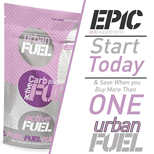 Urban Fuel Active Carb Blocker with Added Vitamin C, Chitosan & Chromium - 180 Capsules…