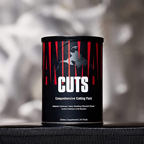 Animal Cuts - Diet & Definition Supplement for Athletes, Weight Loss Management for Men & Women - with Green Tea Extract, Caffeine & More, 42 Packs