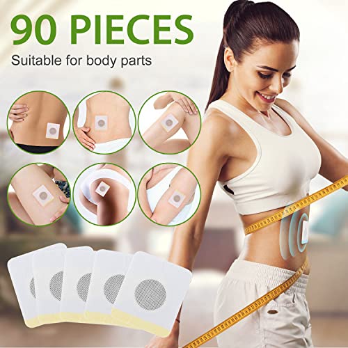 Weight Loss Patches That Work Fast, Fat Burners for Women and Men Weight Loss, Slim Fast Slimming Tablets Bloating Relief Night Fat Burn 90pcs