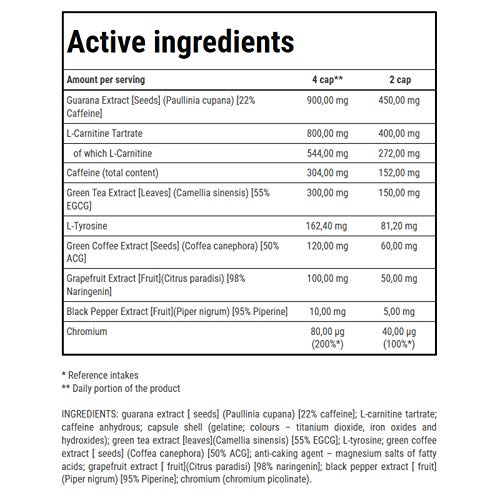 Thermo Fat Burner Max 120tab Trec, Improves Calorie and Fat Metabolism, Natural Thermogenic Complex
