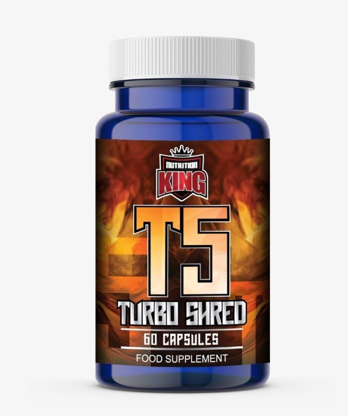 T5 Turbo Shred Fat Burner - Thermogenic Weight Loss Supplement- Weight Loss Support- Belly Fat Burner Weight Loss Natural Burner Fast