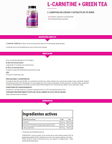 Trec Nutrition L-Carnitine + Green Tea Extract Fat Burner 90 Capsules