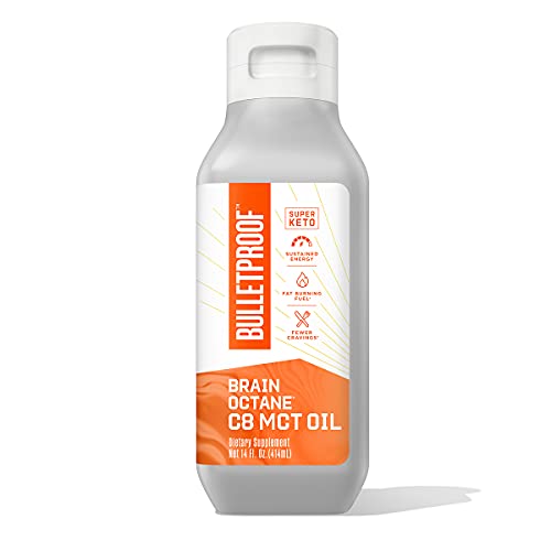 Brain Octane Premium C8 MCT Oil - Non-GMO Coconut