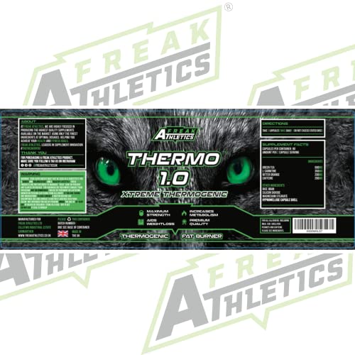 Thermo 1.0 Weight Loss Pills - Fat Burners for Men - Fat Burners for Women Weight Loss - 90 Capsules Fat Burner Suitable for Men & Women - UK Made
