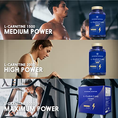 Pure L CARNITINE 3000 mg Liquid Shots | High Strength, Weight Loss, Fat Burner, High Concentration | Tangerine Flavor | Energy Booster | 20 Easy Opening Vials. UK Vegan. N2 Natural Nutrition