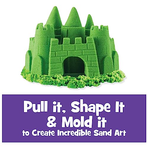 Kinetic Sand Sensory Play Toys, Green, 2lb