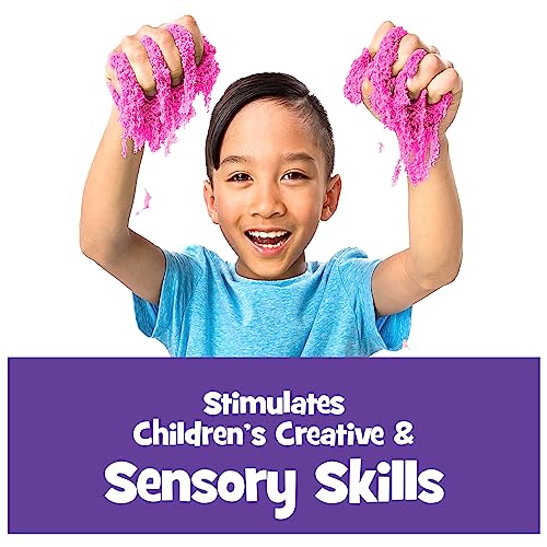 Pink Kinetic Sand: Moldable Sensory Play for Ages 3+