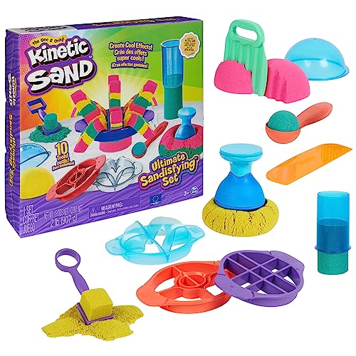 Ultimate Sandisfying Set: 2lb Kinetic Sand with Sensory Toys