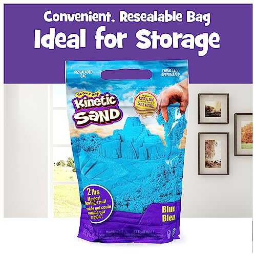 Kinetic Sand: Original Moldable Sensory Play for Kids, Blue