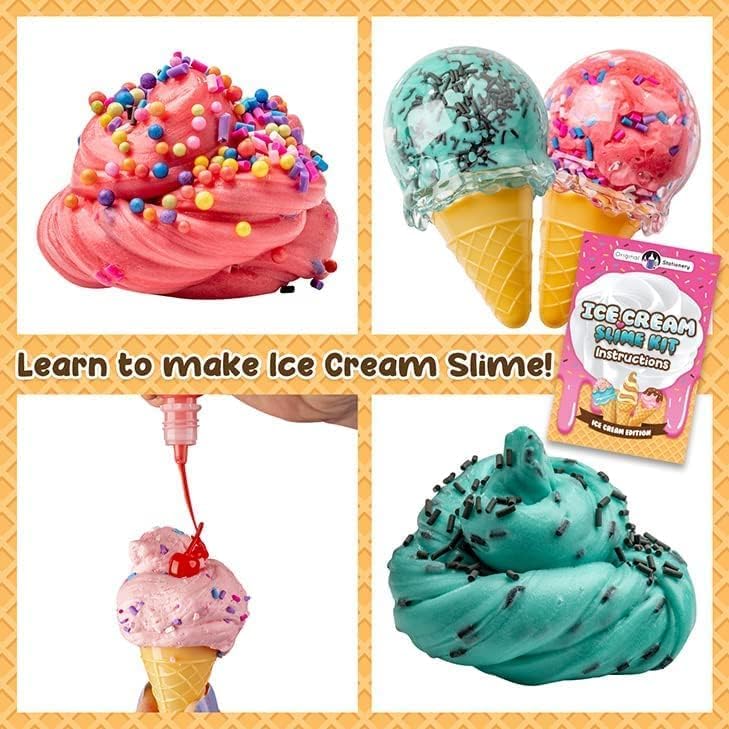 Ice Cream Slime Making Kit for Girls