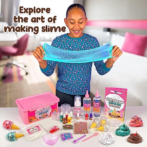 Ice Cream Slime Making Kit for Girls