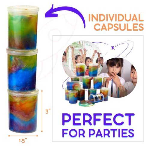 6 Pack Galaxy Slime Kit - Unicorn Party Favors