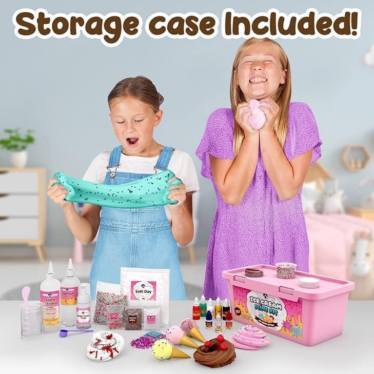 Ice Cream Slime Making Kit for Girls