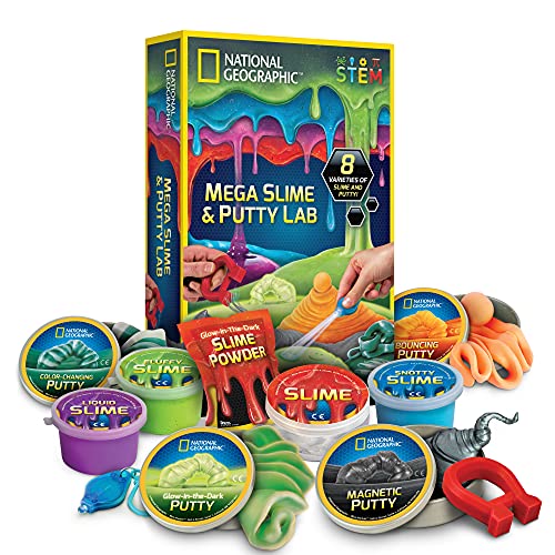 Nat Geo Mega Slime & Putty Lab