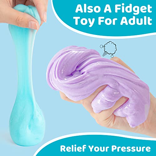 YasTant Stress Relief Slime Kit: Safe, Fluffy, Stretchy!