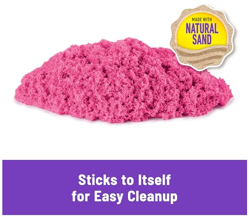 Kinetic Sand, 10-Colour Castle Containers – Non-Toxic Educational Toy
